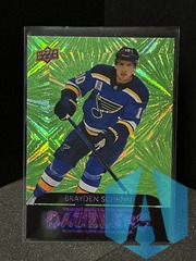 2020-21 Upper Deck Dazzlers Green #DZ-87 Brayden Schenn St. Louis Blues